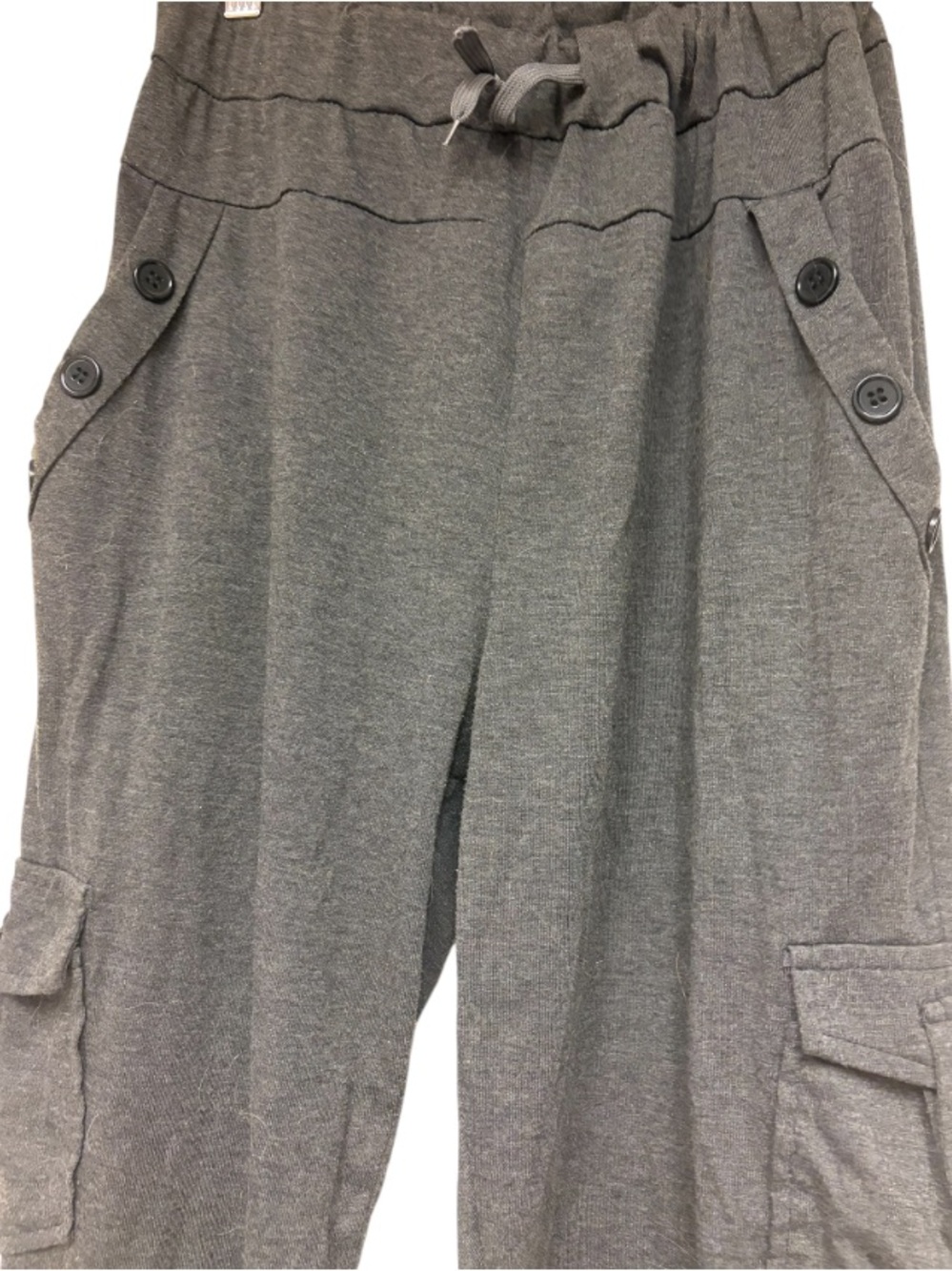 Grey cargo joggers - Picture 2 of 2